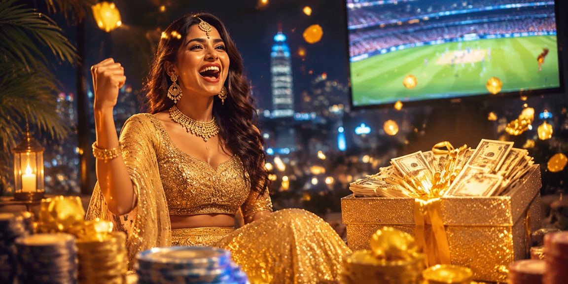 Mobile user enjoying live cricket match streaming